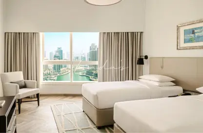Hotel  and  Hotel Apartment - 3 Bedrooms - 3 Bathrooms for rent in Marriott Harbour Hotel and Suites - Dubai Marina - Dubai