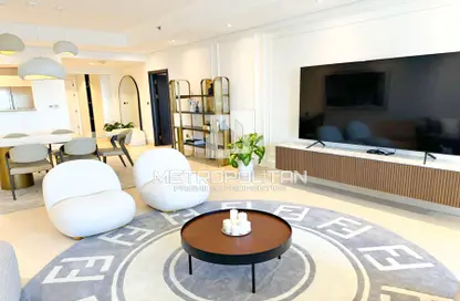 Apartment - 3 Bedrooms - 4 Bathrooms for rent in Balqis Residence - Kingdom of Sheba - Palm Jumeirah - Dubai