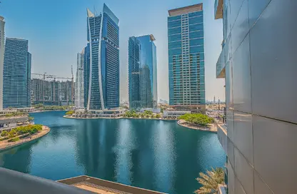 شقة - 2 غرف نوم - 3 حمامات للايجار في ابراج جرين ليك - (JLT) مجمع S - أبراج بحيرة الجميرا - دبي