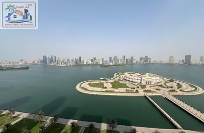 Apartment - 4 Bedrooms - 4 Bathrooms for rent in Thuraya Al Majaz Building - Al Majaz 3 - Al Majaz - Sharjah