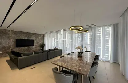 Living / Dining Room image for: Apartment - 4 Bedrooms - 5 Bathrooms for sale in BLVD Heights Tower 2 - BLVD Heights - Downtown Dubai - Dubai, Image 1