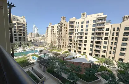 Outdoor Building image for: Apartment - 1 Bedroom - 2 Bathrooms for rent in Asayel - Madinat Jumeirah Living - Umm Suqeim - Dubai, Image 1