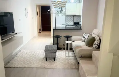 Apartment - Studio - 1 Bathroom for rent in Plazzo Residence - Jumeirah Village Triangle - Dubai