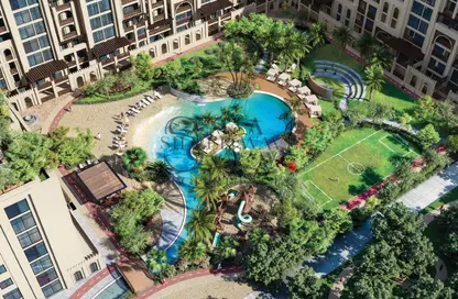 Apartment - 2 Bedrooms - 3 Bathrooms for sale in Bab Al Qasr Resort Residence 18 - Bab Al Qasr Resort Residence - Masdar City - Abu Dhabi
