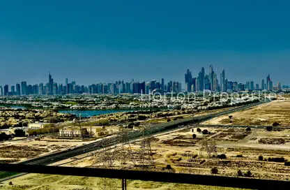 شقة - 2 غرف نوم - 2 حمامات للايجار في مرتفعات بن غاطي - قرية الجميرا سركل - دبي