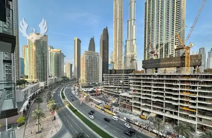 شقة - غرفة نوم - 1 حمام للايجار في برج التاج - دبي وسط المدينة - دبي