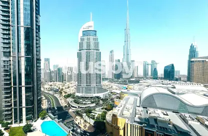 شقة - غرفة نوم - 2 حمامات للايجار في العنوان رزيدنس فاونتن فيوز  2 - العنوان رزيدنس فاونتن فيوز - دبي وسط المدينة - دبي