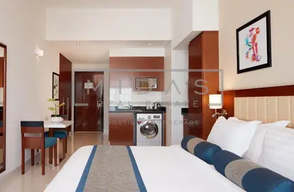 صورة لـ مطبخ النزل و الشقق الفندقية - 1 حمام للايجار في تريبان للاجنحة الفندقية لفخر الدين - مدينة دبي الرياضية - دبي ، صورة رقم 1