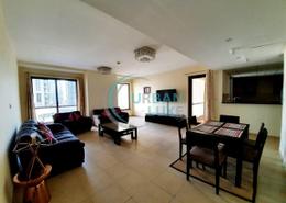 Living / Dining Room image for: Apartment - 1 bedroom - 2 bathrooms for rent in Murjan 1 - Murjan - Jumeirah Beach Residence - Dubai, Image 1