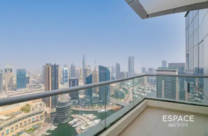 Apartment - 3 Bedrooms - 4 Bathrooms for rent in Bay Central West - Bay Central - Dubai Marina - Dubai