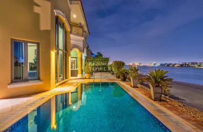 Villa - 4 Bedrooms - 4 Bathrooms for rent in Garden Homes Frond C - Garden Homes - Palm Jumeirah - Dubai