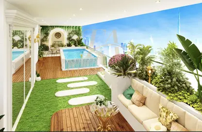 Apartment - 1 Bedroom - 2 Bathrooms for sale in Vincitore Aqua Flora - Dubai Science Park - Dubai