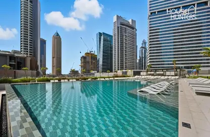 Apartment - 1 Bathroom for rent in Peninsula One - Peninsula - Business Bay - Dubai