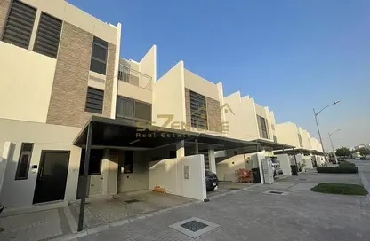 Outdoor Building image for: Townhouse - 3 Bedrooms - 5 Bathrooms for sale in Aurum Villas - Claret - Damac Hills 2 - Dubai, Image 1