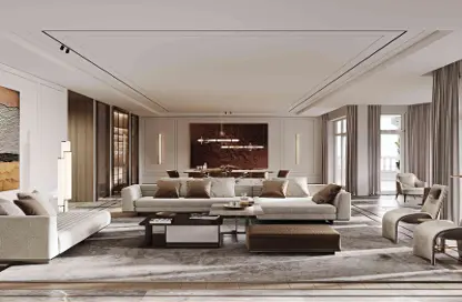 Apartment - 5 Bedrooms - 6 Bathrooms for sale in Raffles Residences  and  Penthouses - Palm Jumeirah - Dubai