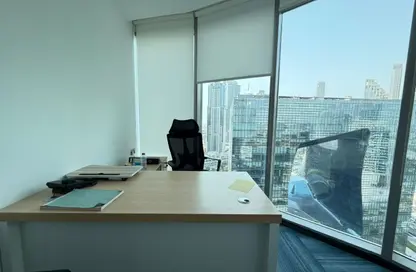 Office Space - Studio - 2 Bathrooms for rent in The Binary Tower - Business Bay - Dubai