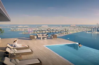 Apartment - 2 Bedrooms - 3 Bathrooms for sale in Seapoint - EMAAR Beachfront - Dubai Harbour - Dubai