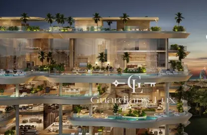 3D Floor Plan image for: Penthouse - 3 Bedrooms - 4 Bathrooms for sale in Casa Canal - Al Wasl - Dubai, Image 1