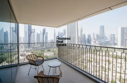 Balcony image for: Apartment - 3 Bedrooms - 3 Bathrooms for sale in Downtown Views II - Downtown Dubai - Dubai, Image 1
