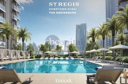 Apartment - 2 Bedrooms - 3 Bathrooms for sale in St Regis The Residences - Burj Khalifa Area - Downtown Dubai - Dubai