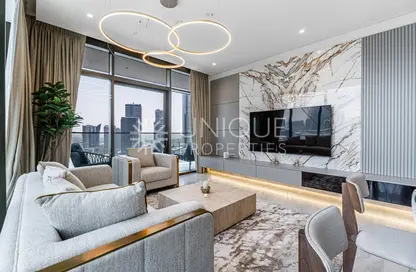Apartment - 2 Bedrooms - 2 Bathrooms for rent in Peninsula Five - Peninsula - Business Bay - Dubai