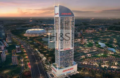 Apartment - 1 Bedroom - 2 Bathrooms for sale in Aspirz by Danube - Dubai Sports City - Dubai