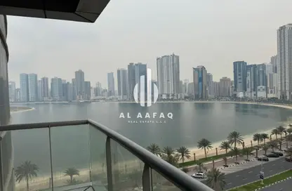 Apartment - 3 Bedrooms - 5 Bathrooms for rent in Al Mamzar - Al Mamzar - Sharjah - Sharjah