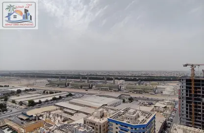 شقة - غرفة نوم - 2 حمامات للايجار في برج النعيمية 1 - أبراج النعيمية - النعيمية - عجمان