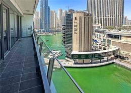 Apartment - 2 bedrooms - 2 bathrooms for sale in Silverene Tower B - Silverene - Dubai Marina - Dubai
