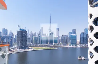 شقة - 1 حمام للايجار في ميلينيوم بن غاطي ريزيدنسز - الخليج التجاري - دبي