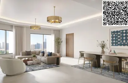 Apartment - 2 Bedrooms - 3 Bathrooms for sale in Tower C1 - Ajman Pearl Towers - Ajman Downtown - Ajman