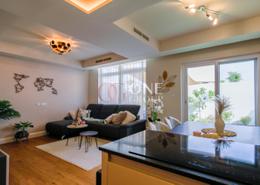 Living / Dining Room image for: Townhouse - 3 bedrooms - 3 bathrooms for sale in Just Cavalli Villas - Aquilegia - Damac Hills 2 - Dubai, Image 1