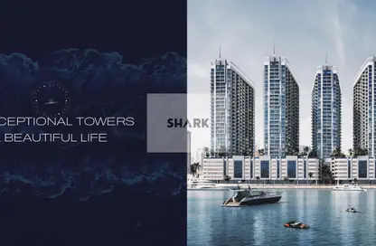 Apartment - 2 Bedrooms - 3 Bathrooms for sale in Ajman Creek Towers - Al Rashidiya 1 - Al Rashidiya - Ajman
