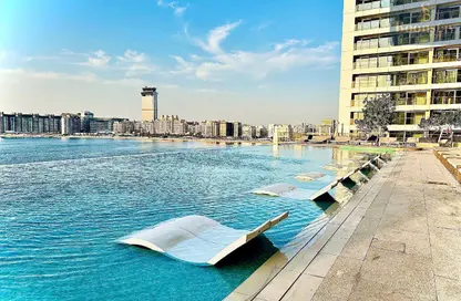 شقة - 2 غرف نوم - 2 حمامات للايجار في برج Beach Isle 2 - بيتش آيل - إعمار بيتشفرونت - دبي هاربور - دبي