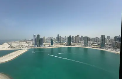 Apartment - 3 Bedrooms - 4 Bathrooms for rent in La Plage Tower - Al Mamzar - Sharjah - Sharjah