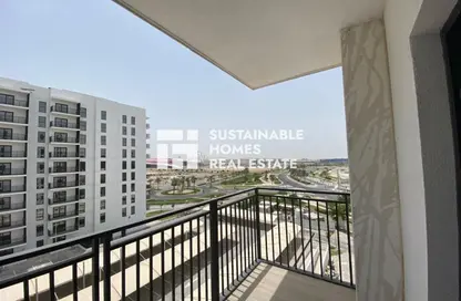 Apartment - Studio - 1 Bathroom for rent in Waters Edge - Yas Island - Abu Dhabi
