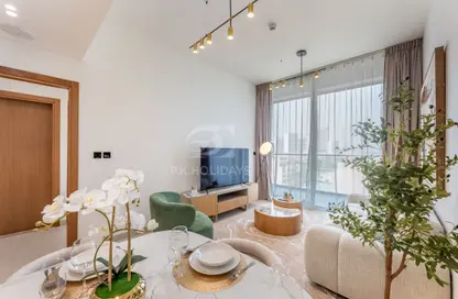 Apartment - 1 Bedroom - 2 Bathrooms for rent in Binghatti Amber - Jumeirah Village Circle - Dubai