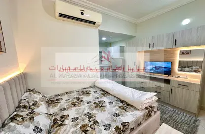 Apartment - Studio - 1 Bathroom for rent in Al Butina 9 Building - Al Butina - Sharjah