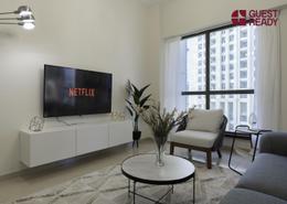 Living Room image for: Apartment - 3 bedrooms - 2 bathrooms for rent in Sadaf 5 - Sadaf - Jumeirah Beach Residence - Dubai, Image 1