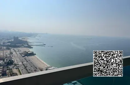 شقة - غرفة نوم - 2 حمامات للبيع في برج الكورنيش - طريق كورنيش عجمان - عجمان