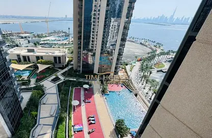شقة - 2 غرف نوم - 2 حمامات للايجار في دبي كريك ريزيدنس برج 2 شمال - ميناء خور دبي (ذا لاجونز) - دبي
