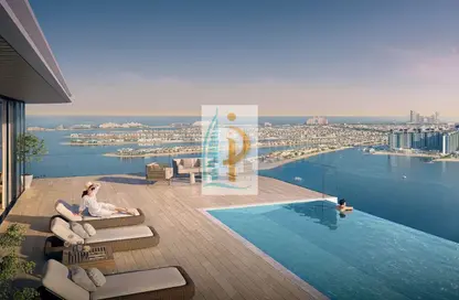 Apartment - 1 Bedroom - 1 Bathroom for sale in Seapoint - EMAAR Beachfront - Dubai Harbour - Dubai