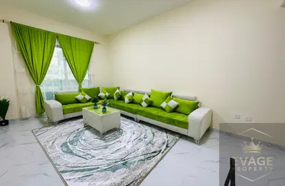 Apartment - 1 Bedroom - 2 Bathrooms for rent in Al Rashidiya Towers - Al Rashidiya - Ajman Downtown - Ajman