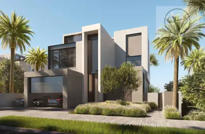 Outdoor House image for: Villa - 5 Bedrooms - 6 Bathrooms for sale in The Beach Collection Villas - Palm Jebel Ali - Dubai, Image 1