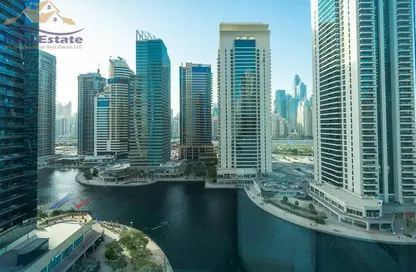 شقة - غرفة نوم - 2 حمامات للايجار في ليك فيو - (JLT) مجمع B - أبراج بحيرة الجميرا - دبي