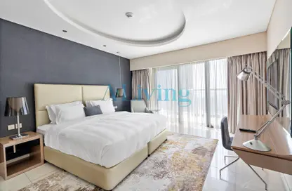 Room / Bedroom image for: Apartment - 1 Bedroom - 1 Bathroom for rent in Tower B - DAMAC Towers by Paramount - Business Bay - Dubai, Image 1
