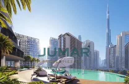 Apartment - 1 Bedroom - 2 Bathrooms for sale in Binghatti Skyblade - Downtown Dubai - Dubai