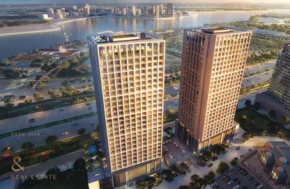 Office Space - Studio - 1 Bathroom for sale in Binghatti Moonlight - Al Jaddaf - Dubai Office Space - Studio - 1 Bathroom for sale in Binghatti Moonlight - Al Jaddaf - Dubai