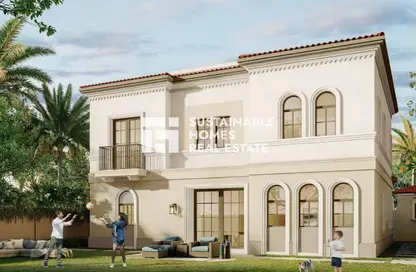 Villa - 5 Bedrooms - 6 Bathrooms for sale in Bloom Living - Zayed City (Khalifa City C) - Khalifa City - Abu Dhabi