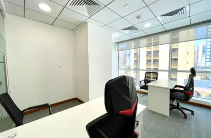 Office Space - Studio - 3 Bathrooms for rent in Hamdan Street - Abu Dhabi